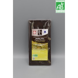 Tablette Chocolat Noir 72% Citrons confits