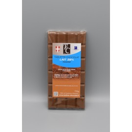 Tablette Chocolat lait 38% Caramel