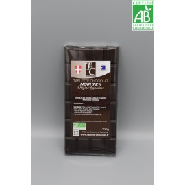 Tablette Chocolat Noir 72% Equateur